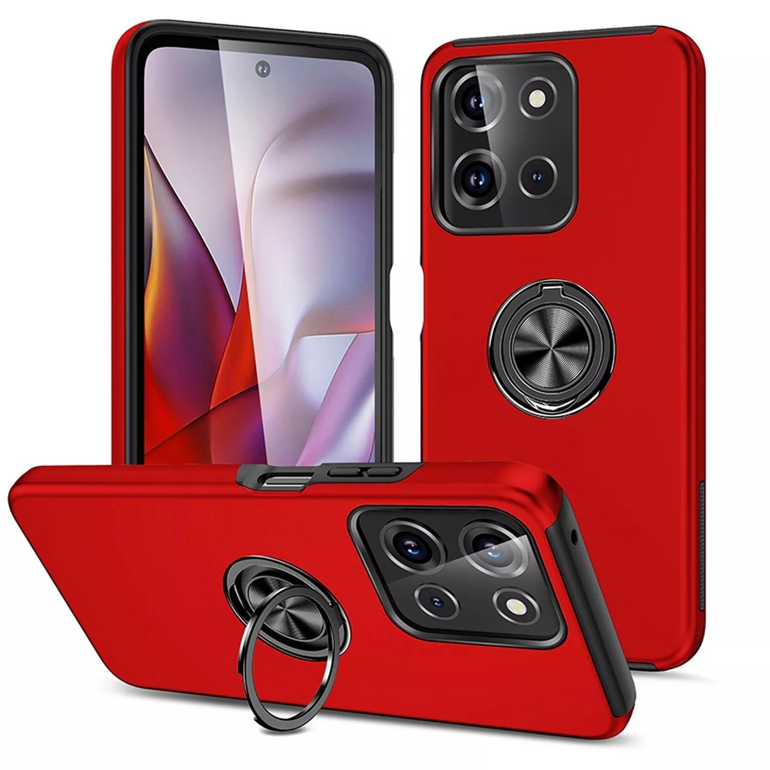 Coque hybride magnétique invisible pour Motorola Moto G Power (2025) Coque hybride magnétique invisible pour Motorola Moto G Power (2025)